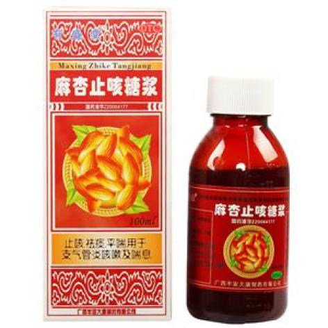 麻杏止咳糖浆(半宙)包装主图 麻杏止咳糖浆(半宙)包装主图