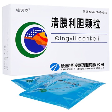 清胰利胆颗粒(银诺克)包装侧面图2
