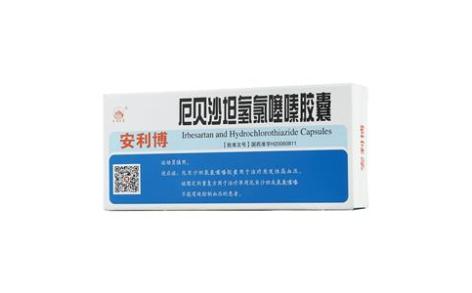 厄贝沙坦氢氯噻嗪胶囊(安利博)主图 厄贝沙坦氢氯噻嗪胶囊(安利博)主图