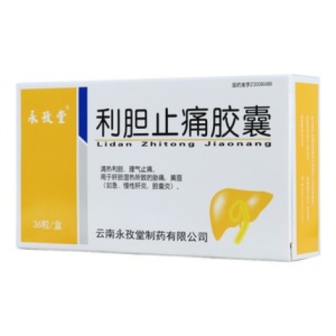 利胆止痛胶囊(永孜堂)包装主图 利胆止痛胶囊(永孜堂)包装主图