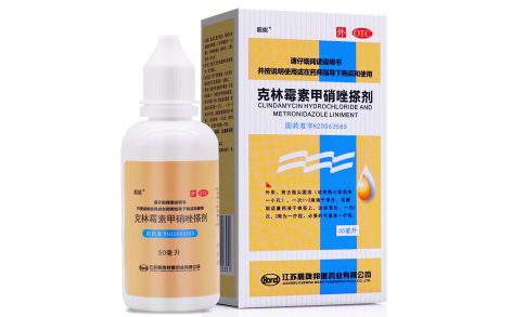 克林霉素甲硝唑搽剂(靓能)主图 克林霉素甲硝唑搽剂(靓能)主图