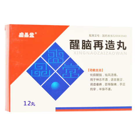 醒脑再造丸(盛品堂)包装主图