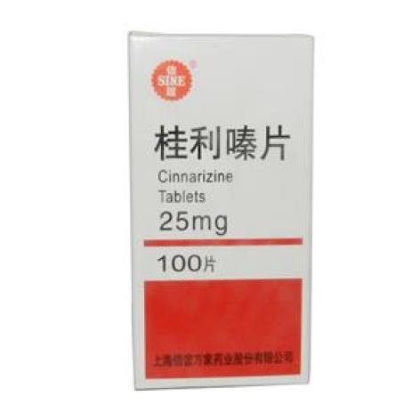 桂利嗪片(信谊)包装主图 桂利嗪片(信谊)包装主图