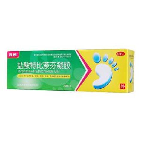 盐酸特比萘芬凝胶(鑫烨)包装主图
