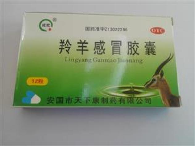 羚羊感冒胶囊(戒欺)包装主图