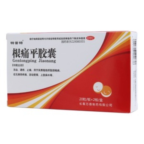 根痛平胶囊(特普特)包装主图 根痛平胶囊(特普特)包装主图