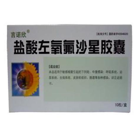 盐酸左氧氟沙星胶囊(宁新宝)包装主图 盐酸左氧氟沙星胶囊(宁新宝)包装主图