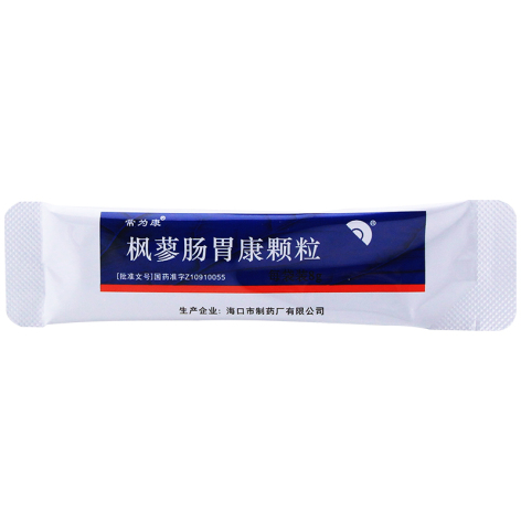 枫蓼肠胃康颗粒(常为康)包装侧面图3 枫蓼肠胃康颗粒(常为康)包装侧面图3