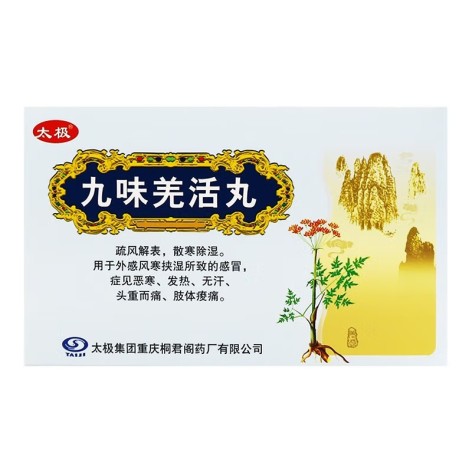 九味羌活丸(太极)包装主图 九味羌活丸(太极)包装主图