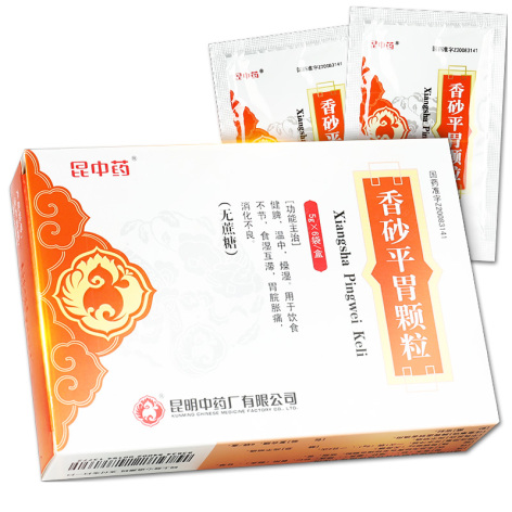 香砂平胃颗粒(昆中)包装主图 香砂平胃颗粒(昆中)包装主图