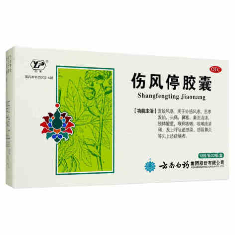 伤风停胶囊(云丰)包装侧面图2