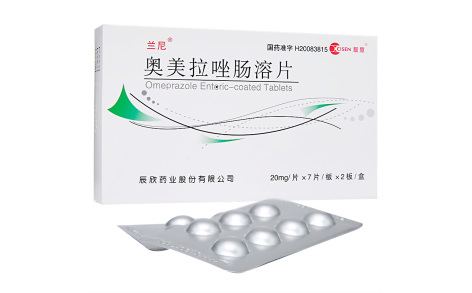 奥美拉唑肠溶片(兰尼)主图 奥美拉唑肠溶片(兰尼)主图