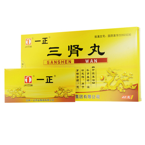 三肾丸(一正)包装侧面图2 三肾丸(一正)包装侧面图2