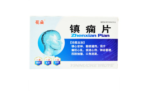 镇痫片(花朵)主图 镇痫片(花朵)主图
