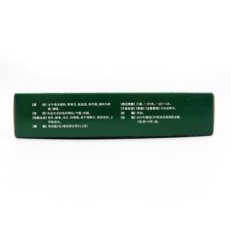 喉痛灵颗粒(回春堂)包装侧面图3 喉痛灵颗粒(回春堂)包装侧面图3