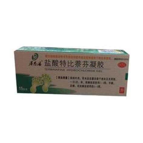 盐酸特比萘芬凝胶(得恩德)包装主图 盐酸特比萘芬凝胶(得恩德)包装主图