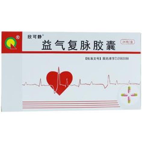 益气复脉胶囊(欣可静)包装主图 益气复脉胶囊(欣可静)包装主图