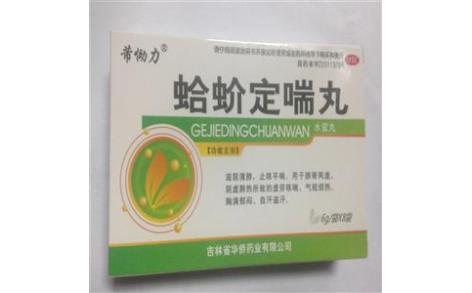 蛤蚧定喘丸(华侨)主图 蛤蚧定喘丸(华侨)主图