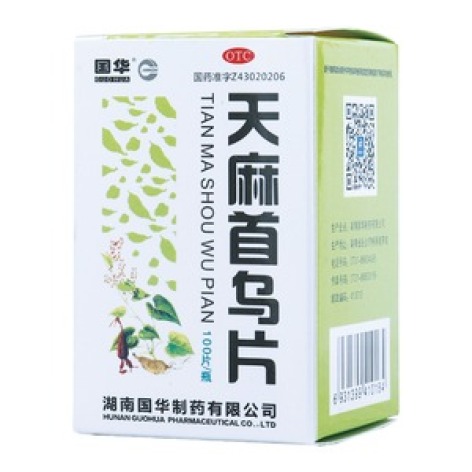 天麻首乌片(国华)包装主图 天麻首乌片(国华)包装主图