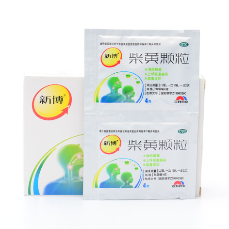 柴黄颗粒(新博)包装侧面图2 柴黄颗粒(新博)包装侧面图2