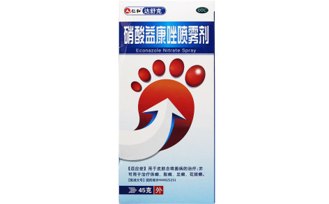 硝酸益康唑喷雾剂(达舒克)主图 硝酸益康唑喷雾剂(达舒克)主图