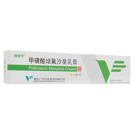 甲磺酸培氟沙星乳膏(妙扶宁)包装主图 甲磺酸培氟沙星乳膏(妙扶宁)包装主图