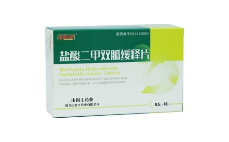 盐酸二甲双胍缓释片(山姆士)主图 盐酸二甲双胍缓释片(山姆士)主图