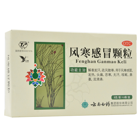 风寒感冒颗粒(云丰)包装侧面图2