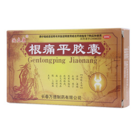 根痛平胶囊(汝立康)包装主图 根痛平胶囊(汝立康)包装主图