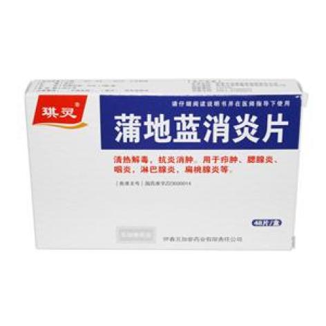 蒲地蓝消炎片(琪灵)包装主图