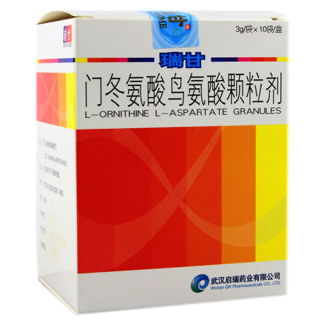 门冬氨酸鸟氨酸颗粒剂(瑞甘)包装主图 门冬氨酸鸟氨酸颗粒剂(瑞甘)包装主图