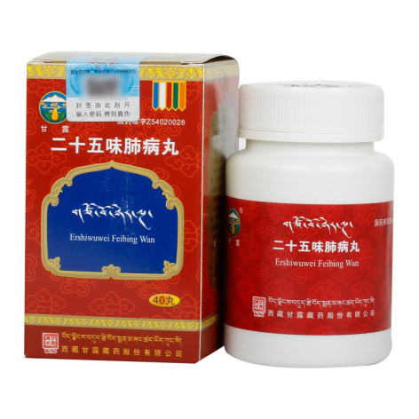 二十五味肺病丸(甘露)包装侧面图2 二十五味肺病丸(甘露)包装侧面图2