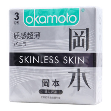 天然胶乳橡胶避孕套(冈本)包装主图