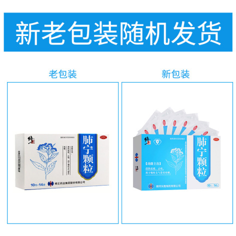 肺宁颗粒(修正)包装侧面图4 肺宁颗粒(修正)包装侧面图4
