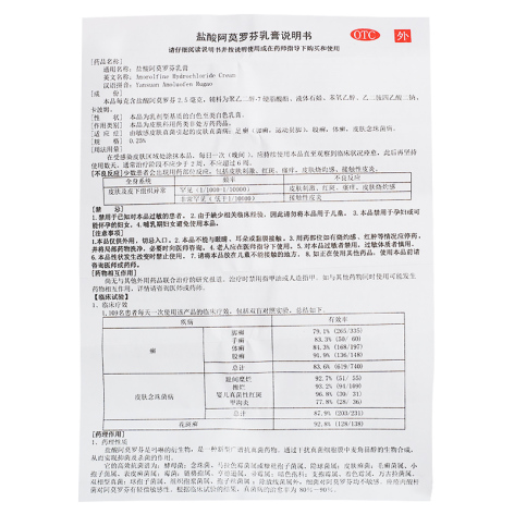 盐酸阿莫罗芬乳膏(楚迪)包装侧面图4 盐酸阿莫罗芬乳膏(楚迪)包装侧面图4