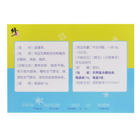 肺宁颗粒(修正)包装侧面图2
