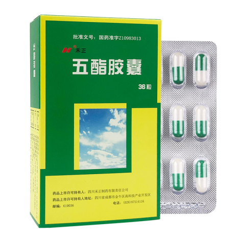 五酯胶囊(禾正)包装主图 五酯胶囊(禾正)包装主图