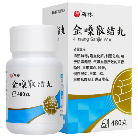 金嗓散结丸(碑林)包装主图