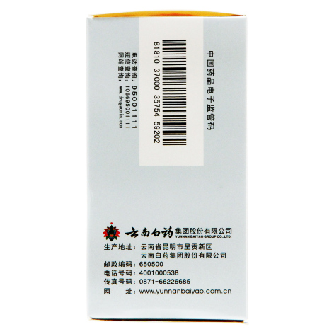 普乐安片(云丰)包装侧面图3 普乐安片(云丰)包装侧面图3