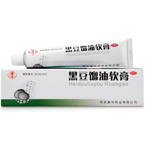 黑豆馏油软膏(康华)包装主图 黑豆馏油软膏(康华)包装主图
