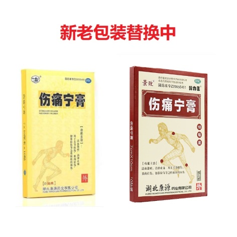 伤痛宁膏(康源)包装侧面图4 伤痛宁膏(康源)包装侧面图4