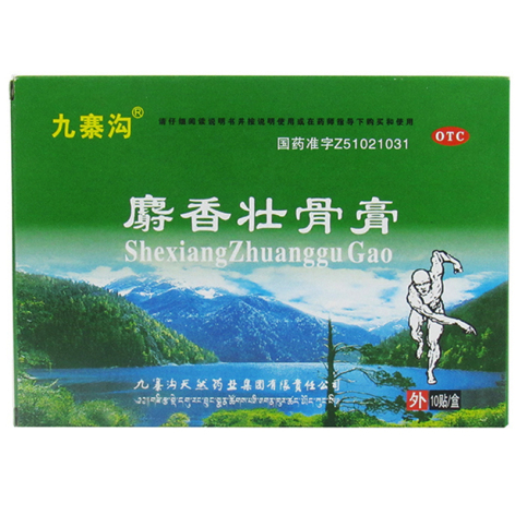 麝香壮骨膏(九寨沟)包装主图 麝香壮骨膏(九寨沟)包装主图