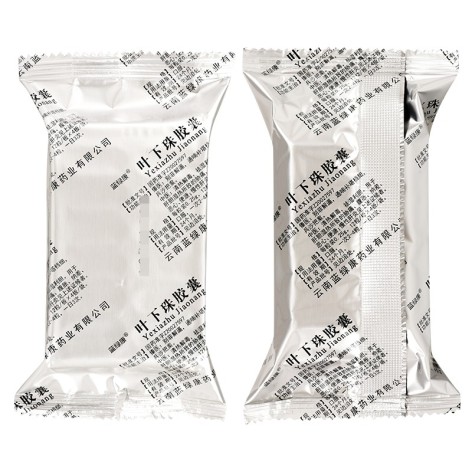 叶下珠胶囊(蓝绿康)包装侧面图3 叶下珠胶囊(蓝绿康)包装侧面图3