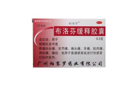 布洛芬缓释胶囊(新解通)主图 布洛芬缓释胶囊(新解通)主图
