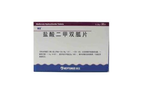 盐酸二甲双胍片(海王)主图 盐酸二甲双胍片(海王)主图