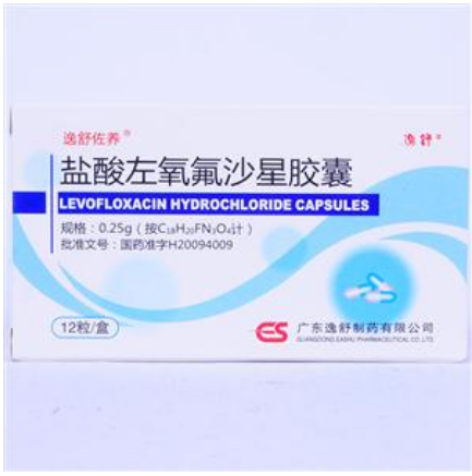 盐酸左氧氟沙星胶囊(逸舒佐养)包装主图 盐酸左氧氟沙星胶囊(逸舒佐养)包装主图