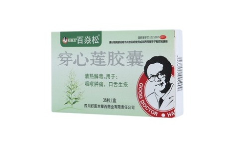 穿心莲胶囊(百焱松)主图