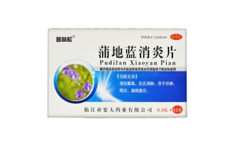 蒲地蓝消炎片(欣强)主图
