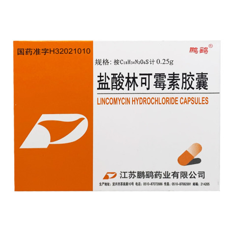 盐酸林可霉素胶囊(鹏鹞)包装主图 盐酸林可霉素胶囊(鹏鹞)包装主图